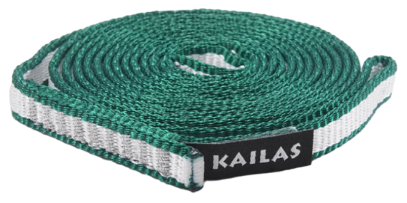 Петля страховочная Kailas ER501C 120см Green - Фото 2 большая