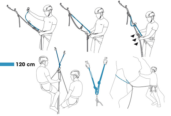 Петля Beal Dynaloop 8,3 мм/120 см - Фото 2 большая