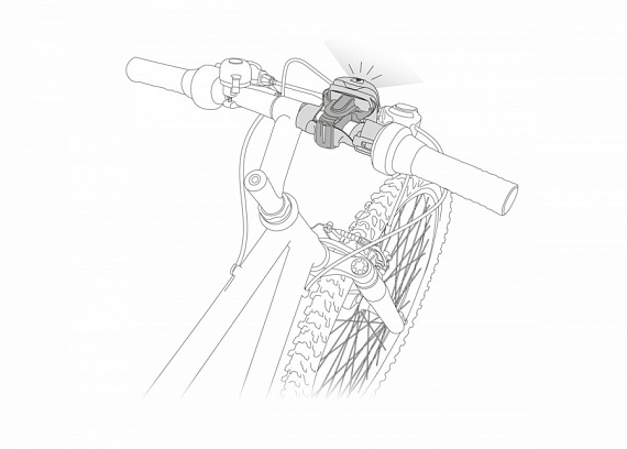 Крепление на велосипед Petzl Bike Adapt - Фото 2 большая