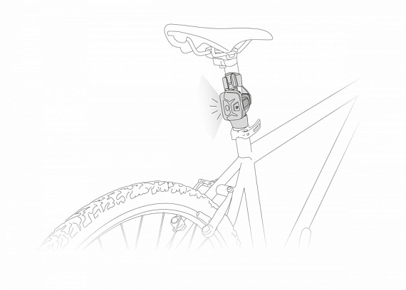 Крепление на велосипед Petzl Bike Adapt - Фото 3 большая