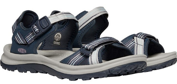 Сандалии женские Keen Terradora II Open Toe Sandal Navy/Light Blue - Фото 6 большая