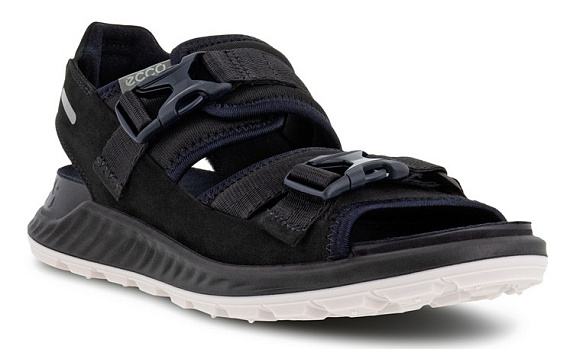 Сандалии женские Ecco Exowrap 25 Black - Фото 1 большая