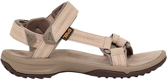 Сандалии женские Teva Terra FI Lite Suede Feather Grey - Фото 1 большая