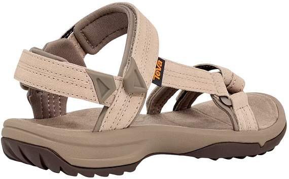 Сандалии женские Teva Terra FI Lite Suede Feather Grey - Фото 3 большая