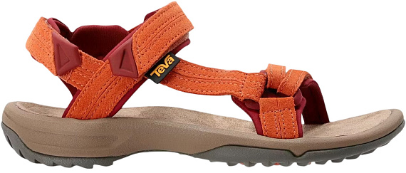 Сандалии женские Teva Terra FI Lite Suede Languostino - Фото 1 большая