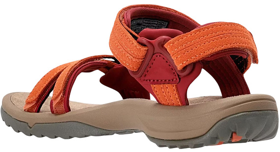 Сандалии женские Teva Terra FI Lite Suede Languostino - Фото 4 большая