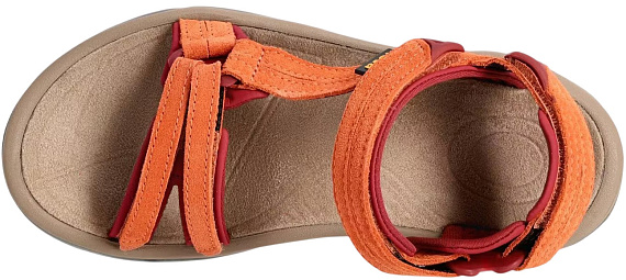 Сандалии женские Teva Terra FI Lite Suede Languostino - Фото 5 большая