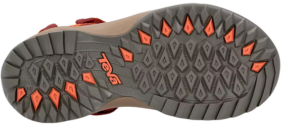 Сандалии женские Teva Terra FI Lite Suede Languostino - Фото 6 большая