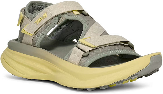 Сандалии женские Teva Aventrail Gravel Seagrass/Pale Lime Yellow - Фото 2 большая