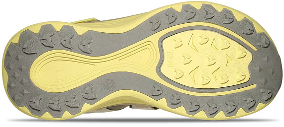 Сандалии женские Teva Aventrail Gravel Seagrass/Pale Lime Yellow - Фото 6 большая