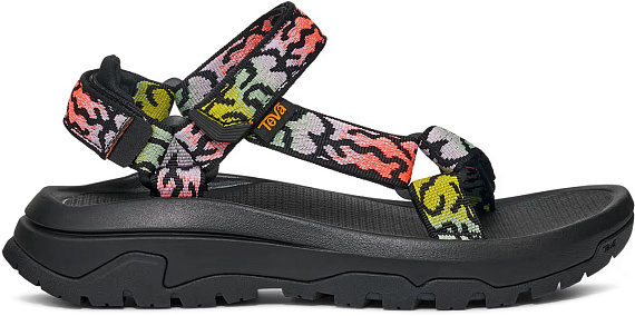 Сандалии женские Teva Hurricane Xlt3 Epic Coral/Green Multi - Фото 1 большая