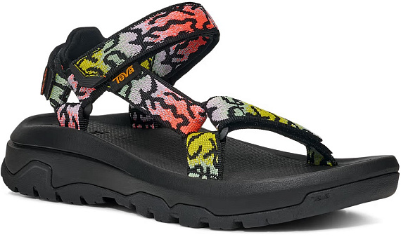 Сандалии женские Teva Hurricane Xlt3 Epic Coral/Green Multi - Фото 2 большая