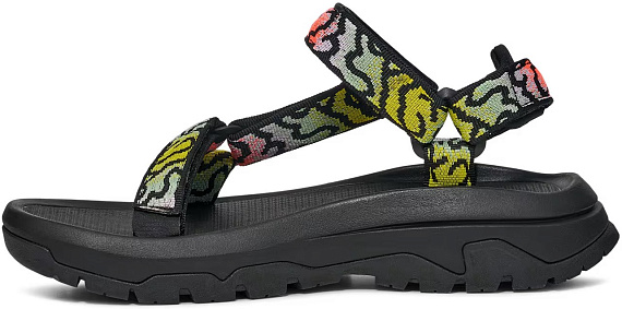 Сандалии женские Teva Hurricane Xlt3 Epic Coral/Green Multi - Фото 3 большая