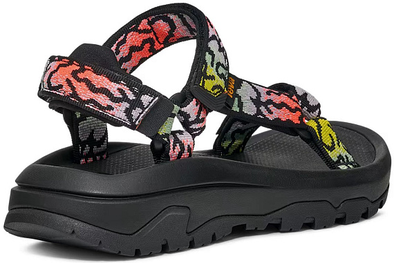 Сандалии женские Teva Hurricane Xlt3 Epic Coral/Green Multi - Фото 4 большая