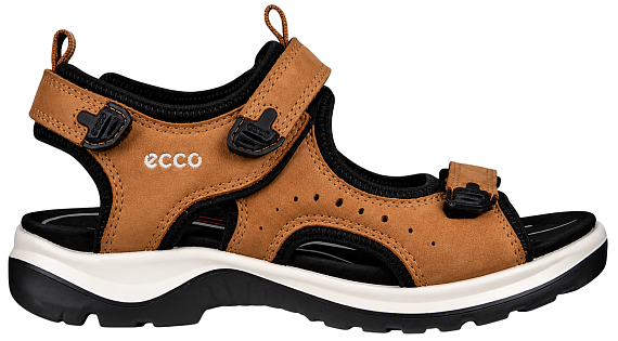 Сандалии женские Ecco Offroad Коричневый - Фото 1 большая