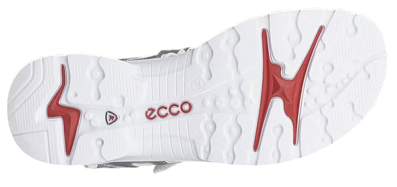Сандалии женские Ecco Offroad Серебряный/Белый - Фото 4 большая