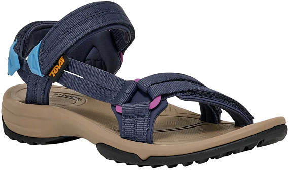 Сандалии женские Teva Terra FI Lite Crown Blue - Фото 2 большая