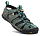 Сандалии женские Keen Clearwater CNX Leather Mineral Blue/Yellow - Фото 4 малая