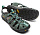 Сандалии женские Keen Clearwater CNX Leather Mineral Blue/Yellow - Фото 5 малая
