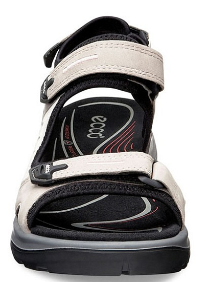 Сандалии женские Ecco Offroad Grey/White/Black - Фото 4 большая