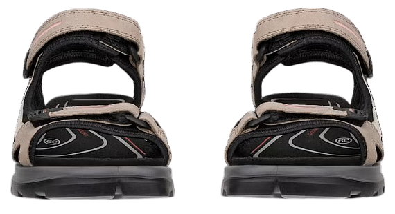 Сандалии женские Ecco Offroad Grey/White/Black - Фото 2 большая