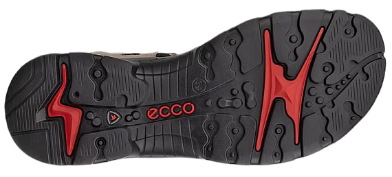 Сандалии женские Ecco Offroad Grey/White/Black - Фото 4 большая