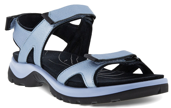 Сандалии женские Ecco Offroad голубой - Фото 1 большая