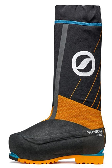 Ботинки Scarpa Phantom 8000 Black/Bright Orange - Фото 4 большая