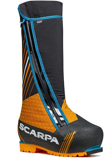 Ботинки Scarpa Phantom 8000 Black/Bright Orange - Фото 7 большая