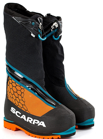 Ботинки Scarpa Phantom 8000 Black/Orange - Фото 2 большая