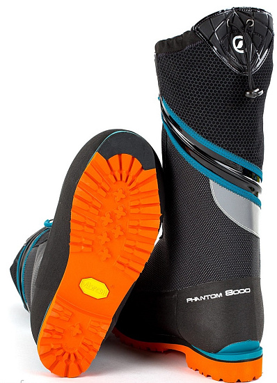 Ботинки Scarpa Phantom 8000 Black/Orange - Фото 3 большая