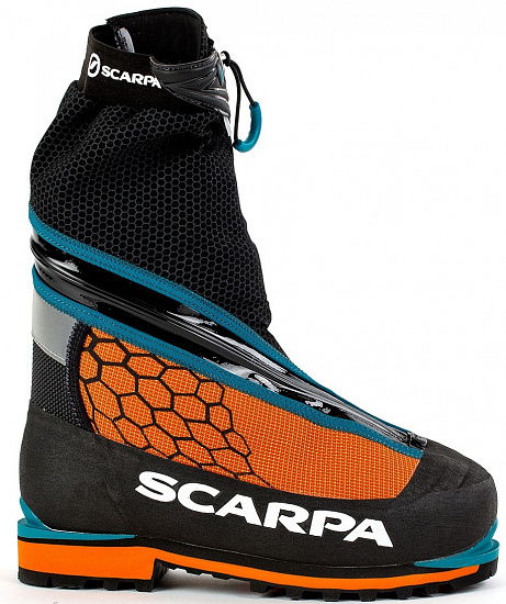 Ботинки Scarpa Phantom 6000 Black/Orange - Фото 1 большая