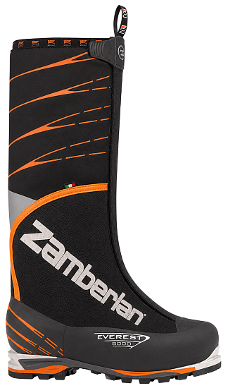 Ботинки Zamberlan 8000 Everest Evo RR PU Black/Orange - Фото 1 большая