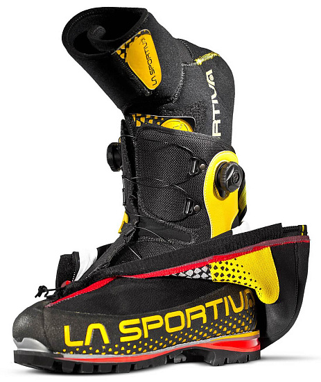 Ботинки La Sportiva G2 SM Black/Yellow - Фото 9 большая