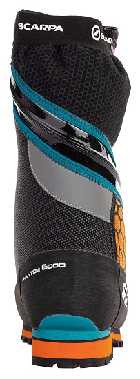 Ботинки Scarpa Phantom 6000 Black/Orange - Фото 3 большая