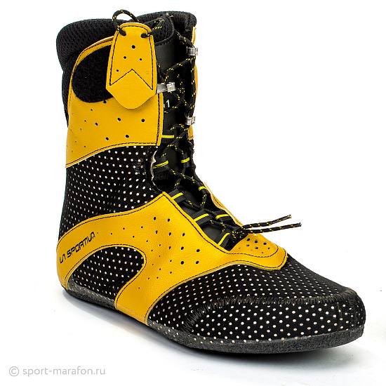 Ботинки La Sportiva Spantik Grey/Yellow - Фото 11 большая