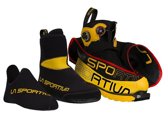 Ботинки мужские La Sportiva Olympus Mons Cube Yellow/Black - Фото 6 большая