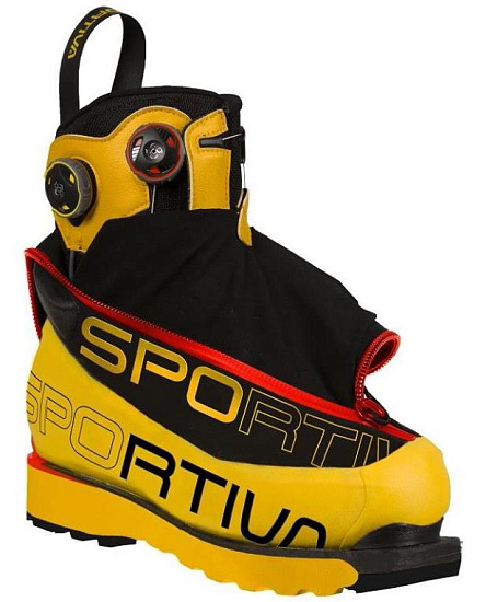 Ботинки мужские La Sportiva Olympus Mons Cube S Yellow/Black - Фото 7 большая