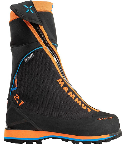 Ботинки мужские Mammut Nordwand 2.1 High Black/Sunrise - Фото 1 большая