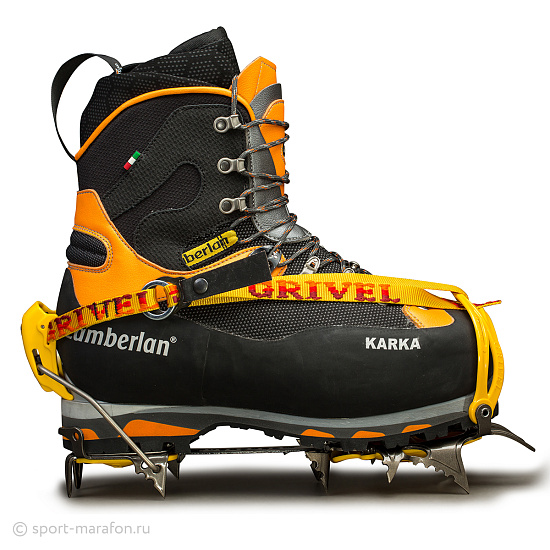 Ботинки Zamberlan 6000 Karka EVO RR Black/Orange - Фото 6 большая