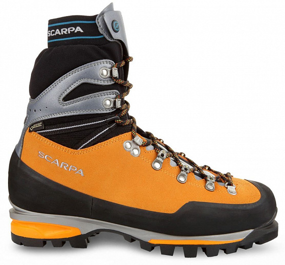 Ботинки Scarpa Mont Blanc Pro GTX Orange - Фото 1 большая