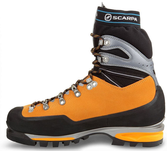 Ботинки Scarpa Mont Blanc Pro GTX Orange - Фото 11 большая