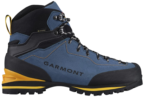 Ботинки мужские Garmont Ascent Gtx Vallarta Blue/Yellow - Фото 1 большая