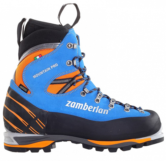 Ботинки мужские Zamberlan 2090 Mountain Pro Evo Gtx RR Royal Blue/Orange - Фото 1 большая