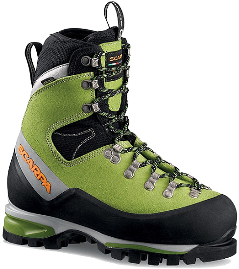 Ботинки женские Scarpa Mont Blanc GTX Suede Kiwi - Фото 2 большая