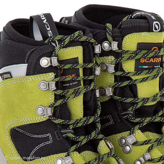 Ботинки женские Scarpa Mont Blanc GTX Suede Kiwi - Фото 7 большая