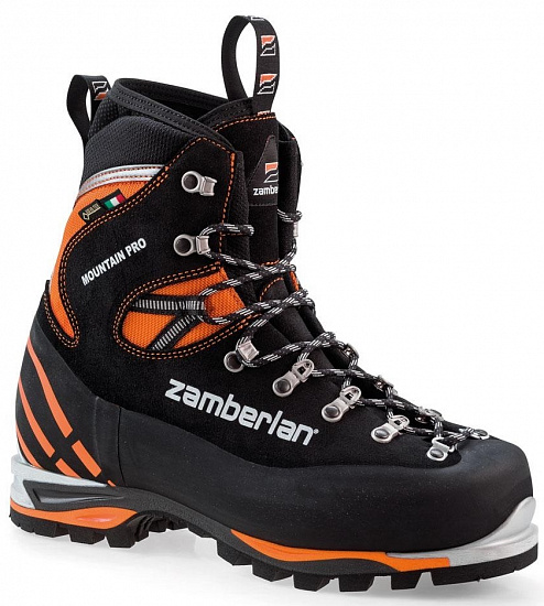 Ботинки мужские Zamberlan 2090 Mountain Pro Evo Gtx RR Black Orange - Фото 1 большая