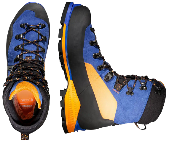 Ботинки мужские Mammut Kento Mountain High Gtx Dark Glacier Blue/Black - Фото 6 большая