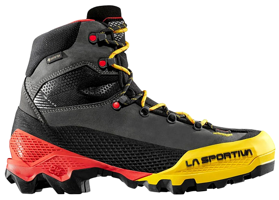 Ботинки мужские La Sportiva Aequilibrium LT Gtx Black/Yellow - Фото 1 большая