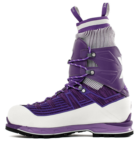 Ботинки женские Mammut Nordwand Knit High GTX Dark Dawn/Soft White - Фото 10 большая